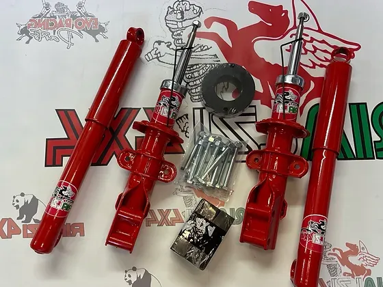 Kit completo ammortizzatori da 3.5 cm panda 4x4 prima serie da 1980 a 2003 / DOPPIO SPESSORE