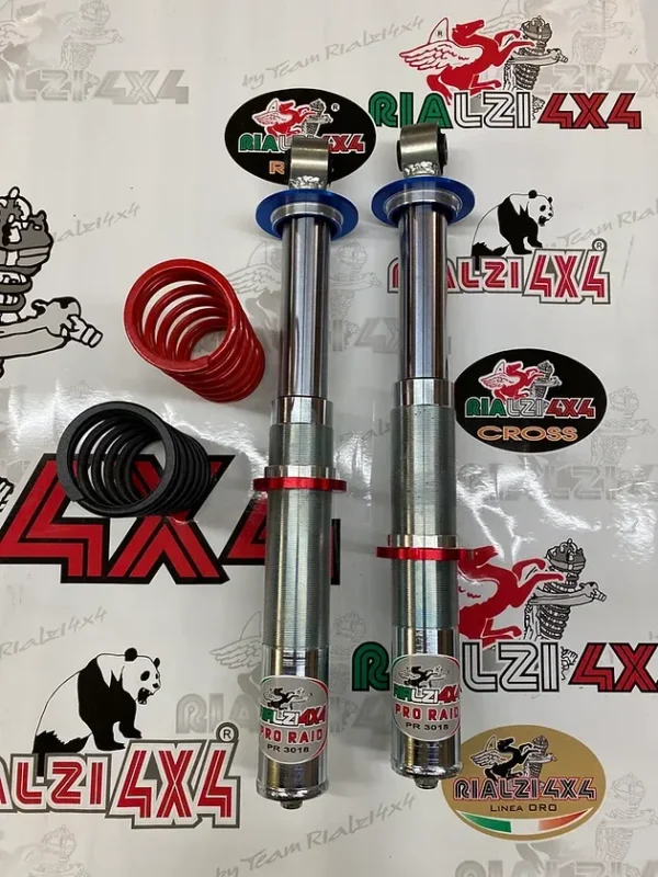 Kit ammortizzatori posteriori regolabili panda 4x4 prima serie LINEA R-40