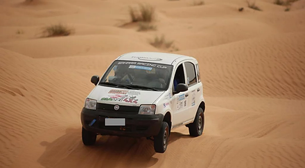 Ammortizzatori anteriori rialzati Panda 2 serie