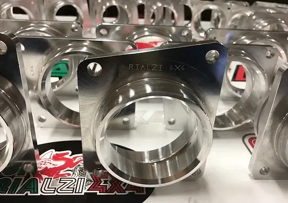 Flangia panda modificata lato sx per panda prima serie da 1980 a 2003