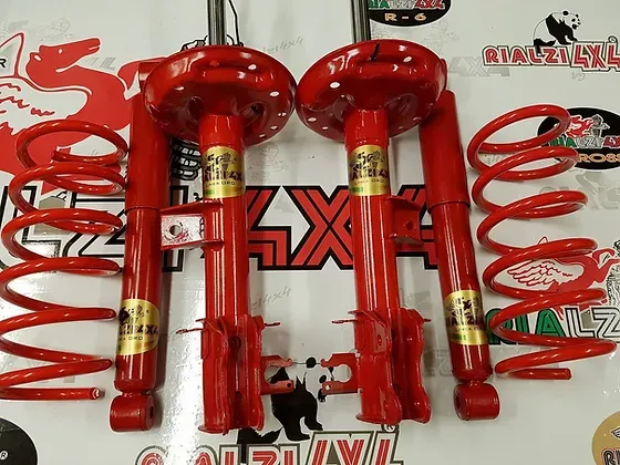 Kit completo panda 4x4/cross ultima serie da 2013 altezza 3 cm / A MOLLA
