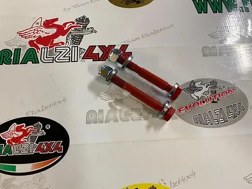 Coppia bulloni eccentrici per campanatura fuselli montanti panda 2wd 141