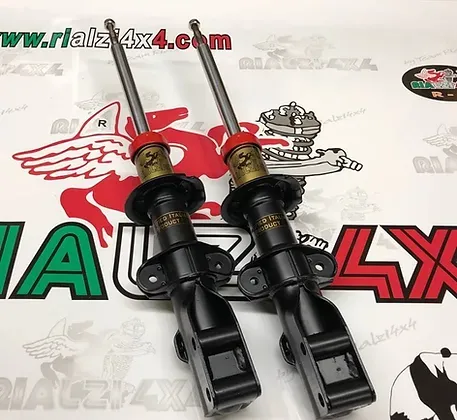 Ammortizzatori anteriori rialzati 3 cm panda 4x4 prima serie da 1980 a 2003