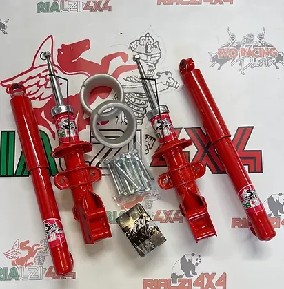 Kit completo ammortizzatori da 3 cm panda 4x4 prima serie da 1980 a 2003 / A SPESSORI
