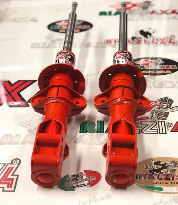 Kit ammortizzatori maggiorati RAID panda 4x4 prima serie da 1980 a 2003 STELO DA 22 mm