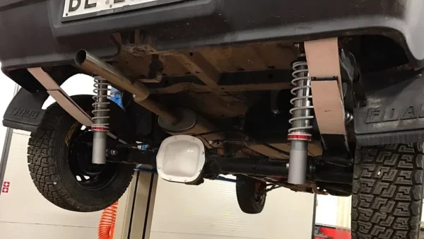 Kit ammortizzatori posteriori regolabili panda 4x4 prima serie LINEA R-40 EVO