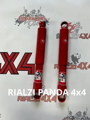 Ammortizzatori posteriori rialzati 3 cm panda 2wd prima serie da 1980 a 2003