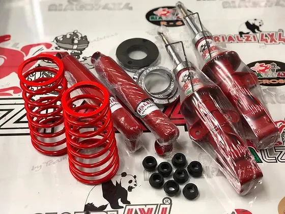 Kit completo da carico +4 cm panda 4x4 prima serie da 1980 a 2003