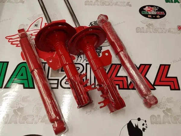 Kit completo assetto sportivo -2 cm panda 4x4 ultima serie da 2013